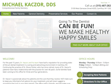 Tablet Screenshot of drkaczor.com